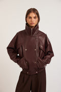 Romy Jacket - Burgundy