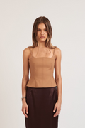 Eden Top - Caramel
