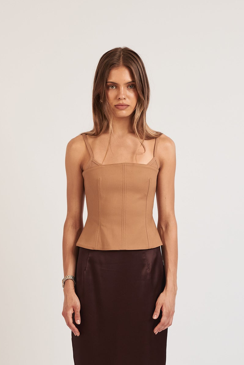 Eden Top - Caramel